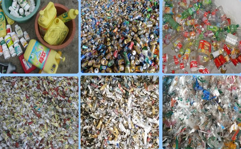 礦泉水瓶破碎機應(yīng)用效果